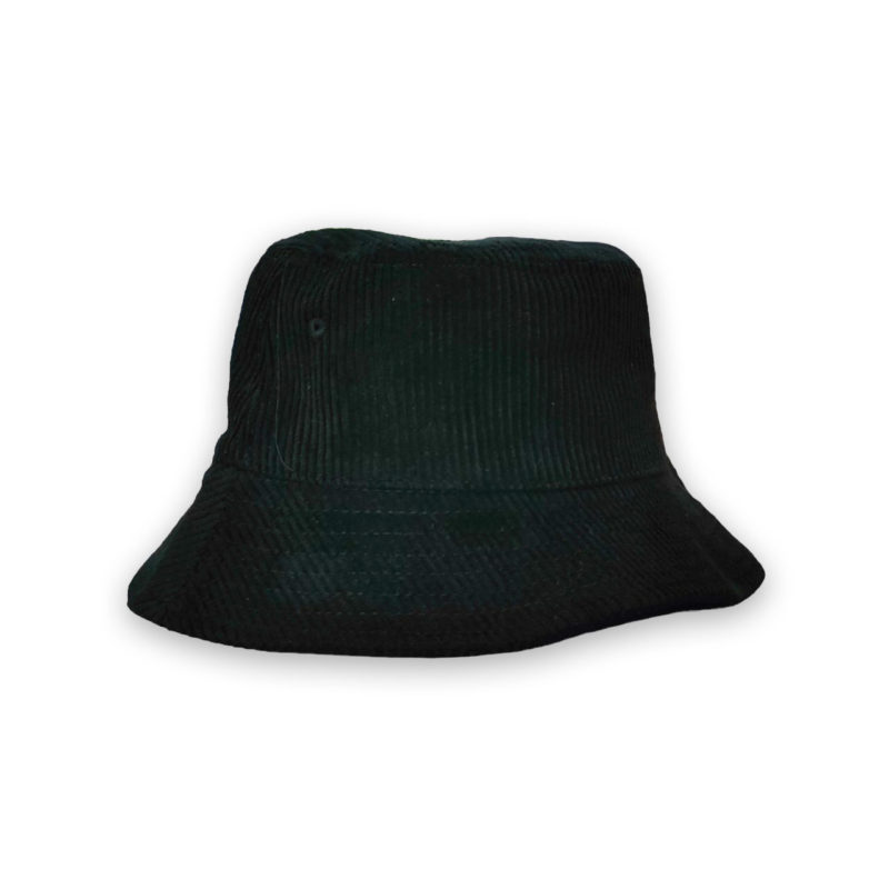 Шляпа-панама из вельвета CORDBIG BUCKET HAT - Черный