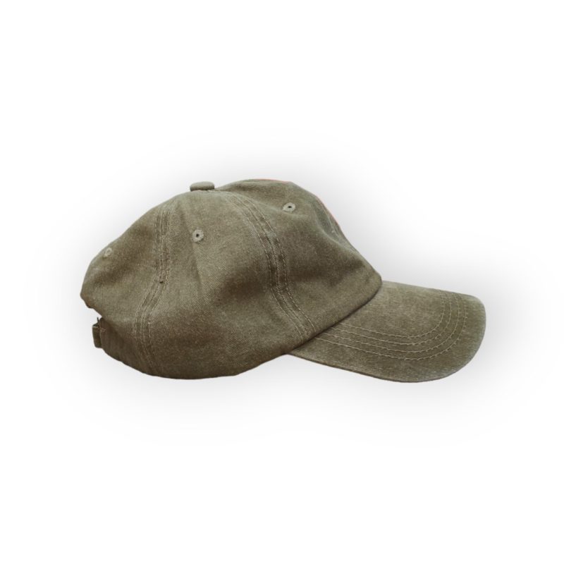 Бейсболка из выстиранного хлопка WASHED 6 PANEL CAP - Песочный