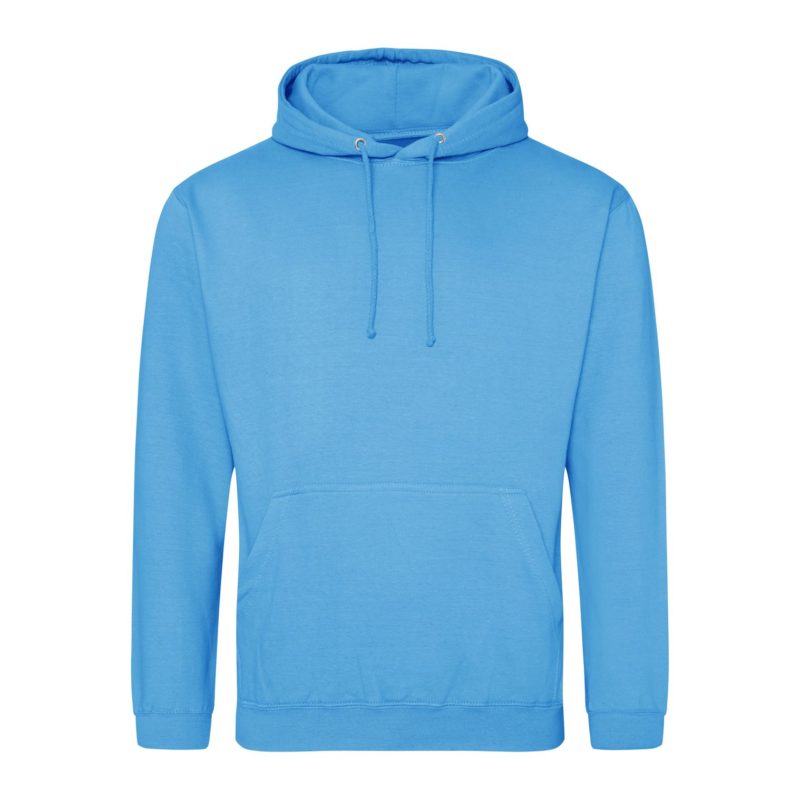 Толстовка униcекс JH001 COLLEGE HOODIE - Гавайский синий