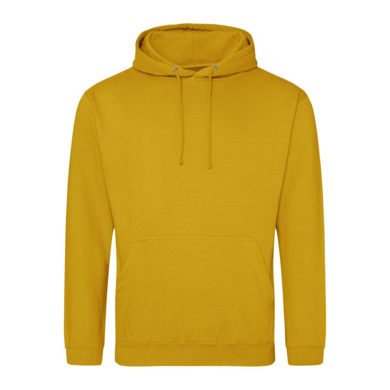 Толстовка униcекс JH001 COLLEGE HOODIE - Горчичный